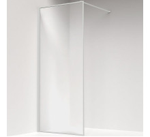 Душевая перегородка Iddis Slide 90 SLI8WS9i23 профиль Белый матовый стекло прозрачное