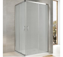 Душевой уголок Koller Pool Grace 120X80 G12080SG профиль Хром стекло рифленое