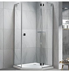 Душевой уголок Koller Pool Neon 90X90 N90PСB профиль Хром стекло прозрачное