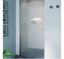 Душевая дверь Koller Pool Waterfall Line QP10 90 профиль Хром стекло рифленое