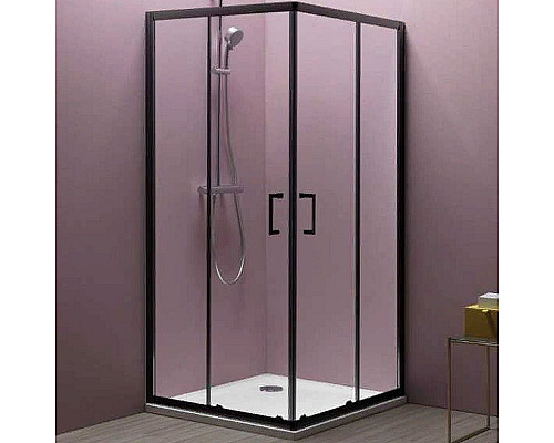 Santeh-Crystal.ru: Душевой уголок Kolpa San Eco Quat TKK 90x90 515280 профиль Черный стекло прозрачное Приобрести Душевой уголок Kolpa San Eco Quat TKK 90x90 515280 профиль Черный стекло прозрачное в магазине сантехники Santeh-Crystal.ru