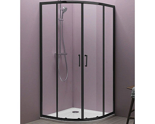 Santeh-Crystal.ru: Душевой уголок Kolpa San Eco Quat TKP 80x80 515290 профиль Черный стекло прозрачное Купить Душевой уголок Kolpa San Eco Quat TKP 80x80 515290 профиль Черный стекло прозрачное в магазине сантехники Santeh-Crystal.ru