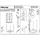Купить Душевой уголок Kolpa San Eco Quat TKP 80x80 515290 профиль Черный стекло прозрачное в магазине сантехники Santeh-Crystal.ru