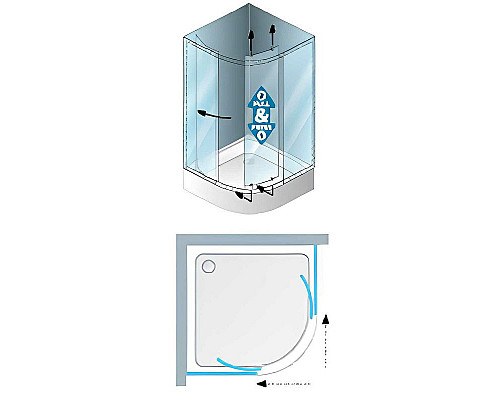 Santeh-Crystal.ru: Душевой уголок Kolpa San Eco Quat TKP 80x80 515290 профиль Черный стекло прозрачное Купить Душевой уголок Kolpa San Eco Quat TKP 80x80 515290 профиль Черный стекло прозрачное в магазине сантехники Santeh-Crystal.ru