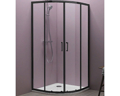 Santeh-Crystal.ru: Душевой уголок Kolpa San Eco Quat TKP 90x90 515300 профиль Черный стекло прозрачное Купить Душевой уголок Kolpa San Eco Quat TKP 90x90 515300 профиль Черный стекло прозрачное в магазине сантехники Santeh-Crystal.ru