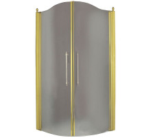 Душевой уголок Migliore Diadema 90x90 22711 профиль Золото стекло прозрачное