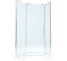 Душевой уголок Migliore Diadema Penta 100x100 24173 профиль Хром стекло прозрачное