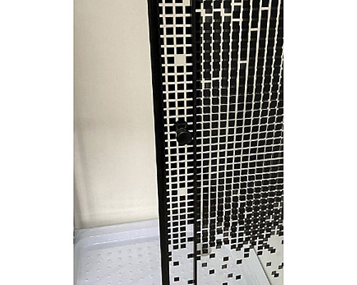 Santeh-Crystal.ru: Душевой уголок Niagara Eco 90х90 NG-009-14Q Black профиль Черный стекло с рисунком Купить Душевой уголок Niagara Eco 90х90 NG-009-14Q Black профиль Черный стекло с рисунком в магазине сантехники Santeh-Crystal.ru
