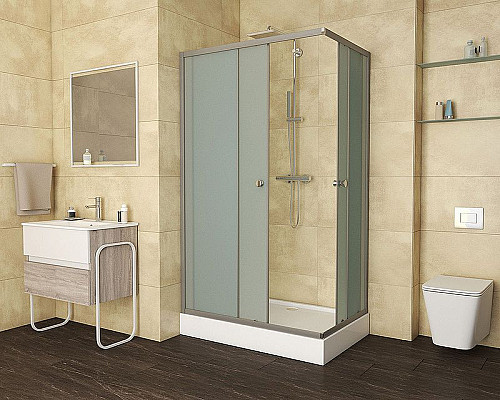 Santeh-Crystal.ru: Душевой уголок Niagara Eco 120х80 NG-012-14Q профиль Матовый хром стекло матовое Заказать Душевой уголок Niagara Eco 120х80 NG-012-14Q профиль Матовый хром стекло матовое в магазине сантехники Santeh-Crystal.ru
