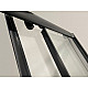 Купить Душевой уголок Niagara Eco 120х80 NG-012-14Q Black профиль Черный стекло с рисунком в магазине сантехники Santeh-Crystal.ru