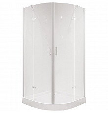 Душевой уголок Niagara Nova 100х100 NG-6616-08 профиль Хром стекло прозрачное