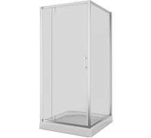 Душевой уголок Niagara Nova 100х100 NG-6602 профиль Хром стекло прозрачное