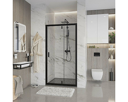 Santeh-Crystal.ru: Душевая дверь Niagara Nova 110 NG-83-11AB профиль Черный стекло прозрачное Купить Душевая дверь Niagara Nova 110 NG-83-11AB профиль Черный стекло прозрачное в магазине сантехники Santeh-Crystal.ru
