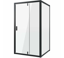 Душевой уголок Niagara Nova 100х90 NG-83-10AB-A90B профиль Черный стекло прозрачное