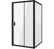 Душевой уголок Niagara Nova 100х80 NG-82-10AB-A80B профиль Черный стекло прозрачное