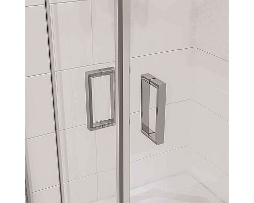 Заказать Душевой уголок Niagara Nova 80х80 NG-6686-08 профиль Хром стекло прозрачное в магазине сантехники Santeh-Crystal.ru