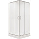 Купить Душевой уголок Niagara Nova 80х80 NG-6688-08 профиль Хром стекло прозрачное в магазине сантехники Santeh-Crystal.ru