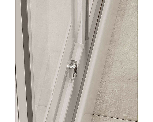 Купить Душевой уголок Niagara Nova 100х80 NG-6681-08 профиль Хром стекло прозрачное в магазине сантехники Santeh-Crystal.ru