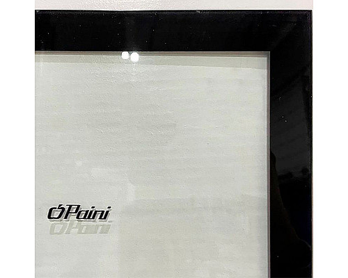 Купить Душевая перегородка Paini 100 Walk-In 100G профиль Черный матовый стекло прозрачное с рисунком в магазине сантехники Santeh-Crystal.ru