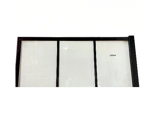 Купить Душевая перегородка Paini 100 Walk-In 100G профиль Черный матовый стекло прозрачное с рисунком в магазине сантехники Santeh-Crystal.ru