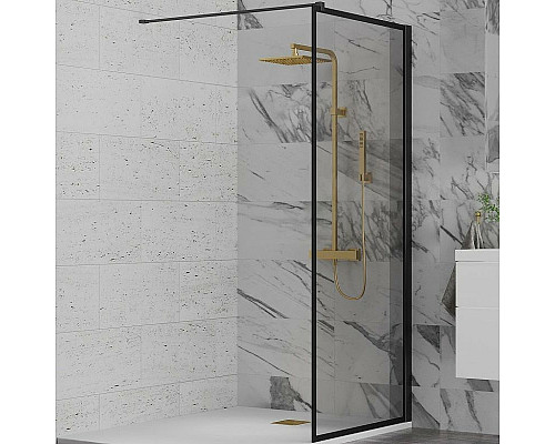 Santeh-Crystal.ru: Душевая перегородка Paini 80 Walk-In 80F профиль Черный матовый стекло прозрачное Заказать Душевая перегородка Paini 80 Walk-In 80F профиль Черный матовый стекло прозрачное в магазине сантехники Santeh-Crystal.ru