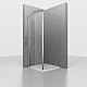 Заказать Душевая стенка RGW Z-050-3 100 352253100-11 профиль Хром стекло прозрачное в магазине сантехники Santeh-Crystal.ru