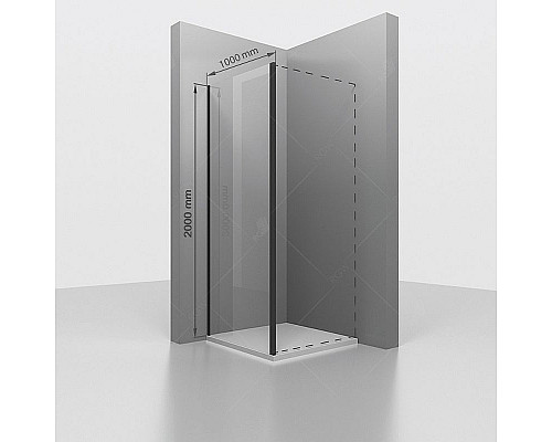 Santeh-Crystal.ru: Душевая стенка RGW Z-050-3 100 352253100-14 профиль Черный стекло прозрачное Заказать Душевая стенка RGW Z-050-3 100 352253100-14 профиль Черный стекло прозрачное в магазине сантехники Santeh-Crystal.ru