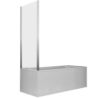 Боковая стенка для шторки на ванну RGW Z-052 80 35225208-21 профиль Хром стекло матовое-сатинат