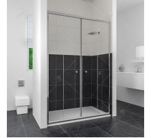 Душевая дверь в нишу RGW Classic CL-10 130 профиль Хром стекло прозрачное