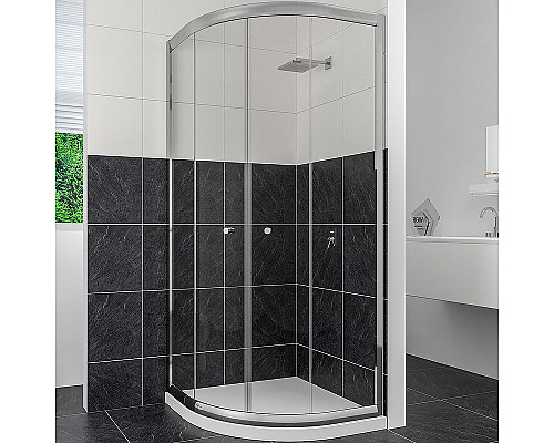 Приобрести Душевой уголок RGW Classic CL-51 80x80 04095188-11 профиль Хром стекло прозрачное в магазине сантехники Santeh-Crystal.ru