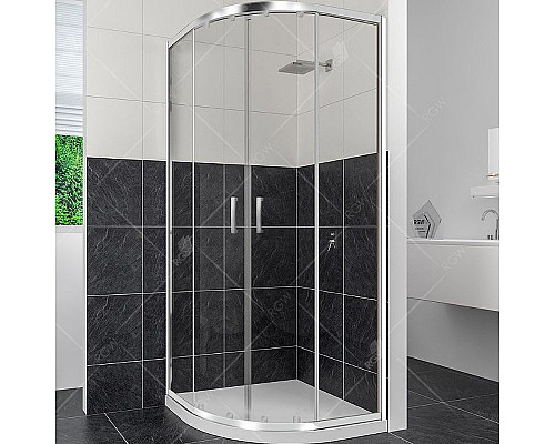 Купить Душевой уголок RGW Classic CL-53 80х80 06095388-11 профиль Хром стекло прозрачное в магазине сантехники Santeh-Crystal.ru