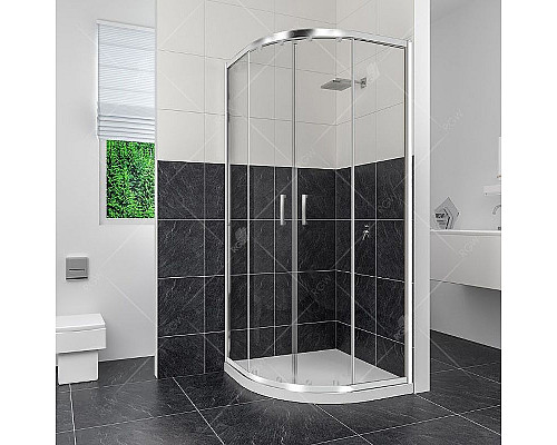 Купить Душевой уголок RGW Classic CL-53 80х80 06095388-11 профиль Хром стекло прозрачное в магазине сантехники Santeh-Crystal.ru