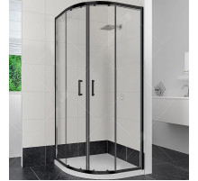 Душевой уголок RGW Classic CL-53-B 80х80 06095388-14 профиль Черный стекло прозрачное