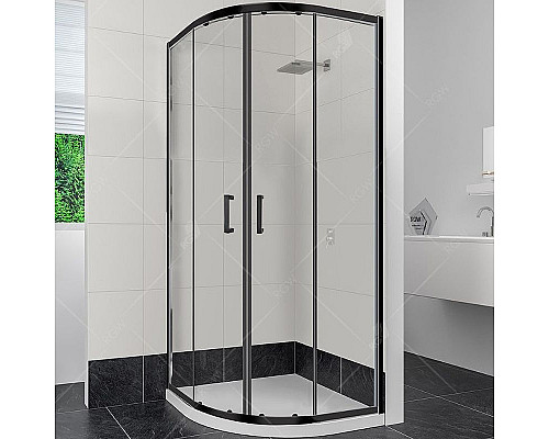 Заказать Душевой уголок RGW Classic CL-53-B 90х90 06095399-14 профиль Черный стекло прозрачное в магазине сантехники Santeh-Crystal.ru
