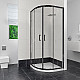 Заказать Душевой уголок RGW Classic CL-53-B 90х90 06095399-14 профиль Черный стекло прозрачное в магазине сантехники Santeh-Crystal.ru