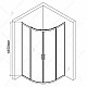 Заказать Душевой уголок RGW Classic CL-53-B 90х90 06095399-14 профиль Черный стекло прозрачное в магазине сантехники Santeh-Crystal.ru