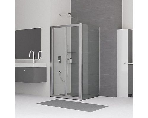 Купить Душевой уголок RGW Classic CL-41 75х90 040941759-011 профиль Хром стекло прозрачное в магазине сантехники Santeh-Crystal.ru