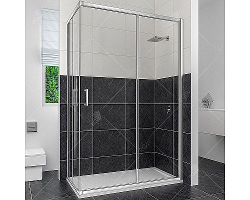 Заказать Душевой уголок RGW Classic CL-44 100х80 32094480-11 профиль Хром стекло прозрачное в магазине сантехники Santeh-Crystal.ru