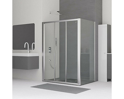 Заказать Душевой уголок RGW Classic CL-40 100х80 04094008-011 профиль Хром стекло прозрачное в магазине сантехники Santeh-Crystal.ru