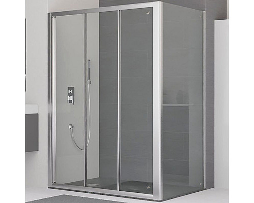 Купить Душевой уголок RGW Classic CL-40 110х80 04094018-011 профиль Хром стекло прозрачное в магазине сантехники Santeh-Crystal.ru