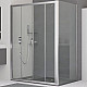 Приобрести Душевой уголок RGW Classic CL-43 130х80 040943138-011 профиль Хром стекло прозрачное в магазине сантехники Santeh-Crystal.ru