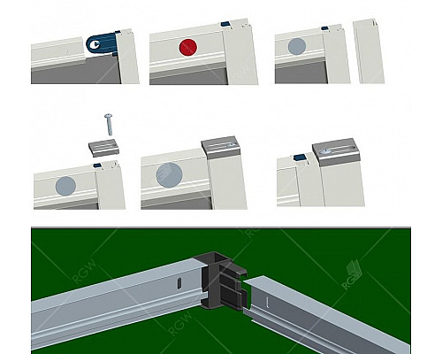 Купить Душевой уголок RGW Classic CL-48B 150x80 32094885-014 профиль Черный матовый стекло прозрачное в магазине сантехники Santeh-Crystal.ru