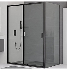 Душевой уголок RGW Classic CL-48B 110x90 32094891-014 профиль Черный матовый стекло прозрачное