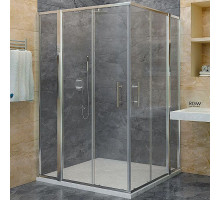 Душевой уголок RGW Hotel HO-311 130x130 профиль Хром стекло прозрачное