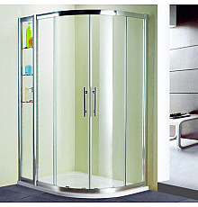Душевой уголок RGW Hotel HO-62 100x130 профиль Хром стекло прозрачное