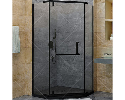 Santeh-Crystal.ru: Душевой уголок RGW Hotel HO-081-B 100х100 350608100-24 профиль Черный стекло матовое-сатинат Заказать Душевой уголок RGW Hotel HO-081-B 100х100 350608100-24 профиль Черный стекло матовое-сатинат в магазине сантехники Santeh-Crystal.ru