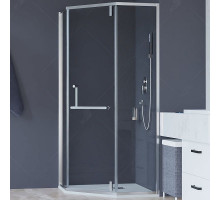 Душевой уголок RGW Hotel HO-084 100х100 350608400-11 профиль Хром стекло прозрачное