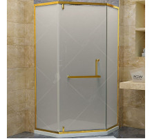 Душевой уголок RGW Hotel HO-084G 90х90 350608499-26 профиль Золото стекло матовое-сатинат