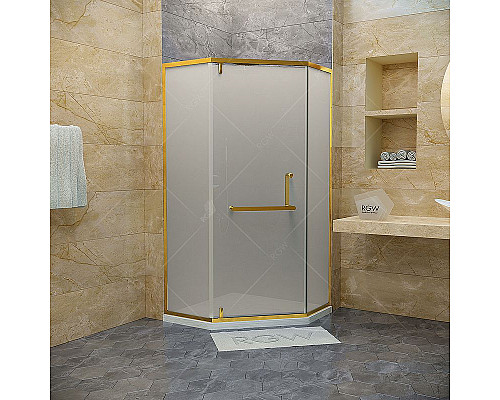 Santeh-Crystal.ru: Душевой уголок RGW Hotel HO-084G 100х100 350608400-26 профиль Золото стекло матовое-сатинат Заказать Душевой уголок RGW Hotel HO-084G 100х100 350608400-26 профиль Золото стекло матовое-сатинат в магазине сантехники Santeh-Crystal.ru