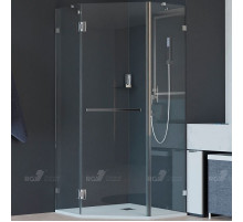 Душевой уголок RGW Hotel HO-082 100х100 350608200-11 профиль Хром стекло прозрачное